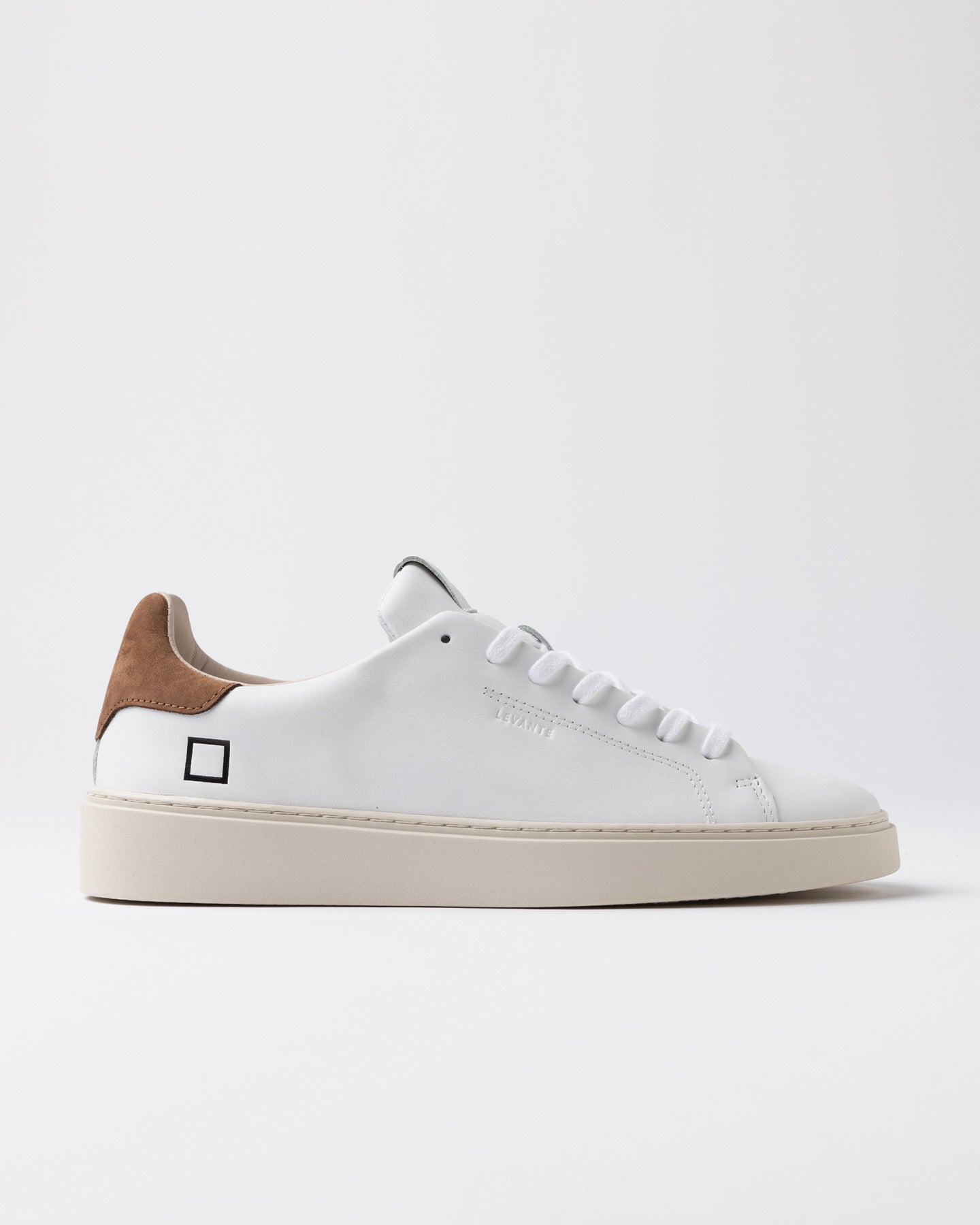 D.A.T.E. LEVANTE CALF WHITE-BROWN