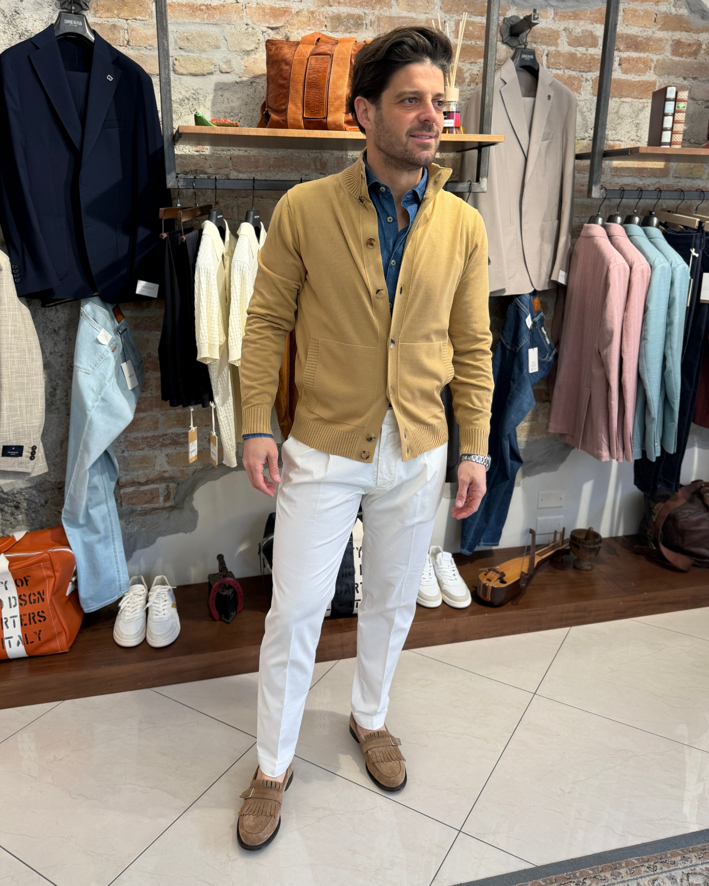 Blouson Bottoni F. De Laurentiis.