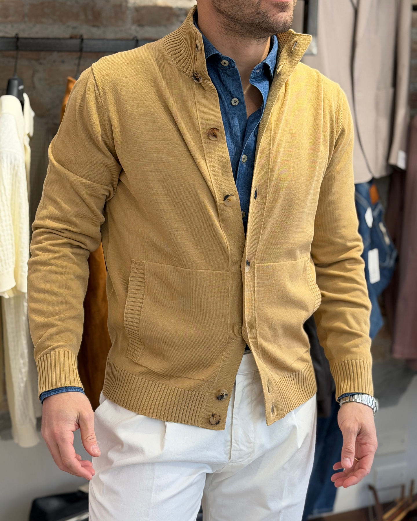 Blouson Bottoni F. De Laurentiis.