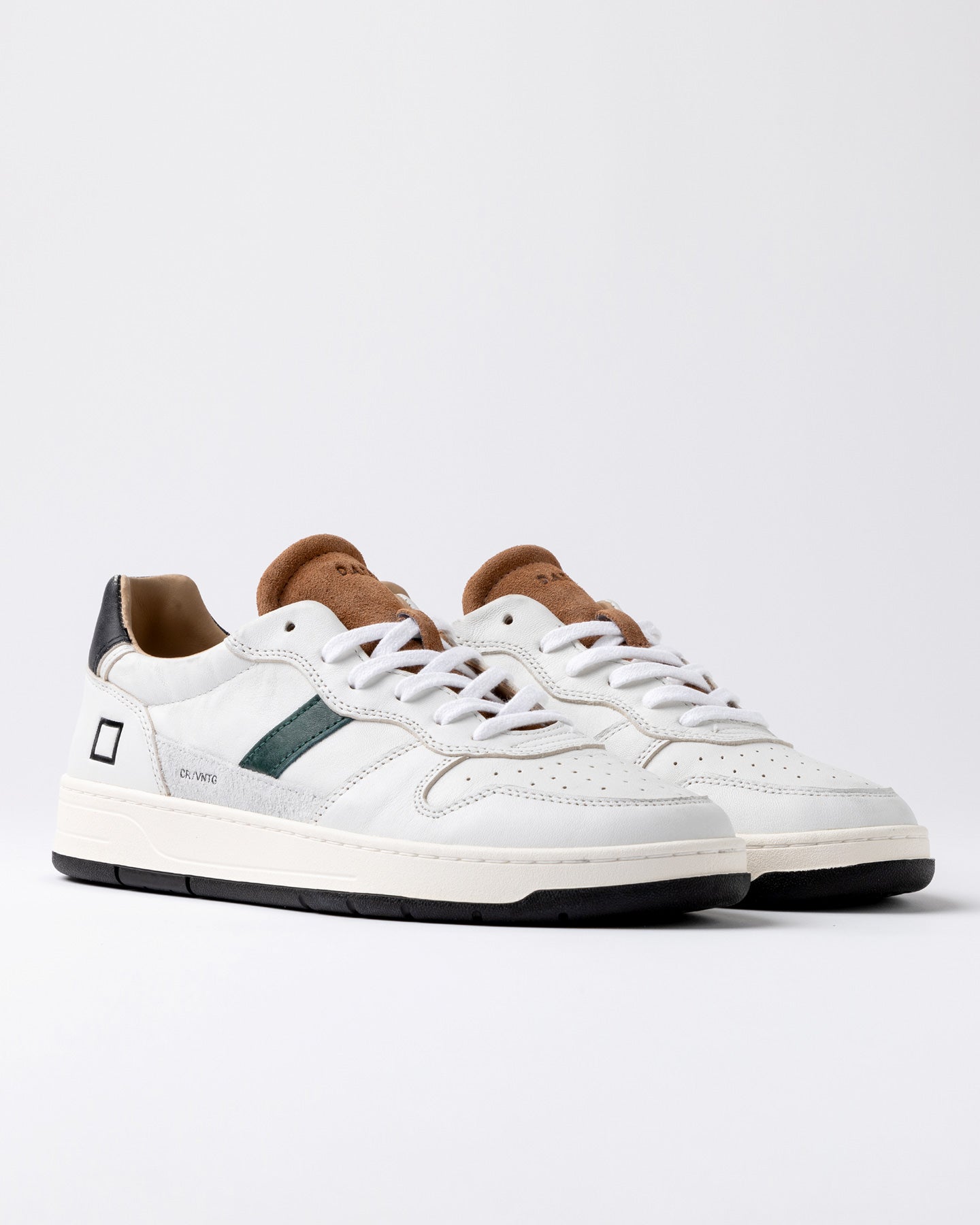 D.A.T.E. COURT 2.0 VINTAGE WHITE/CUOIO