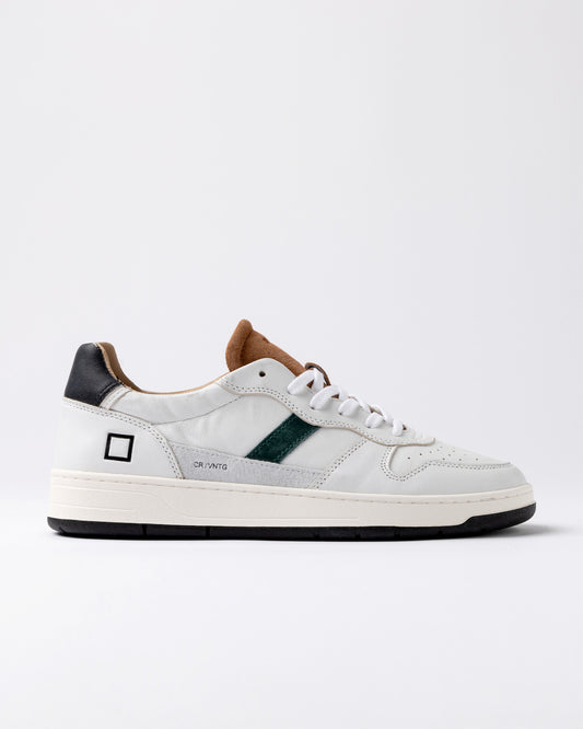 D.A.T.E. COURT 2.0 VINTAGE WHITE/CUOIO