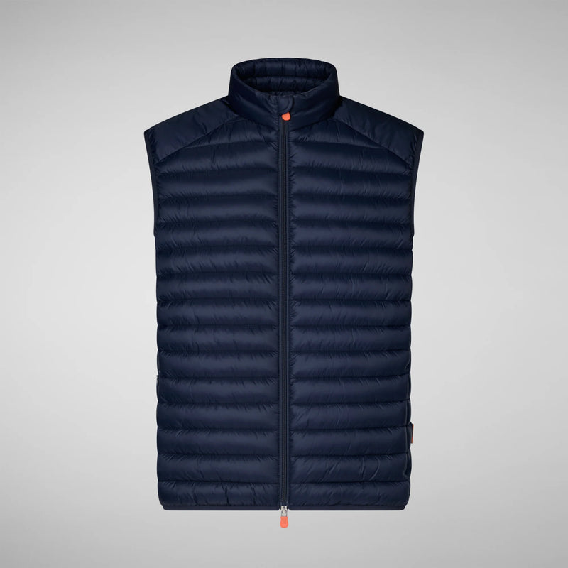 SAVE THE DUCK GILET IMBOTTITO BLU NAVY