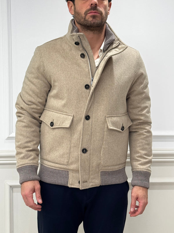 GENT'L BOMBER BEIGE