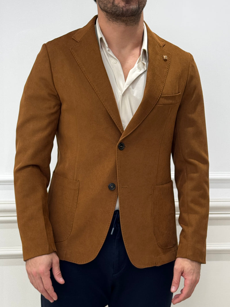 OUT/FIT BLAZER CAMEL