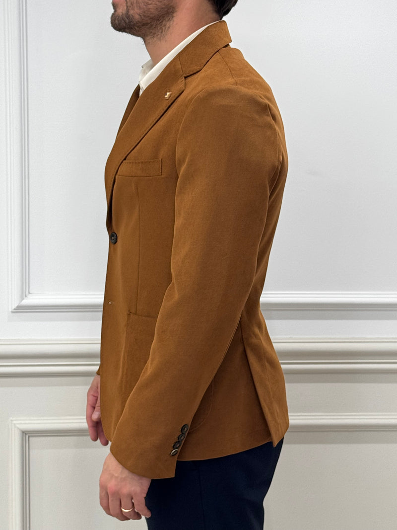 OUT/FIT BLAZER CAMEL