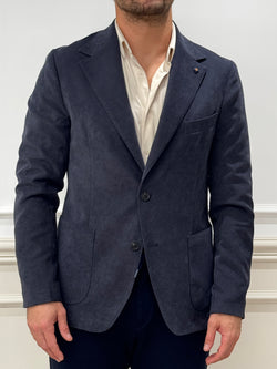 OUT/FIT BLAZER BLU NAVY