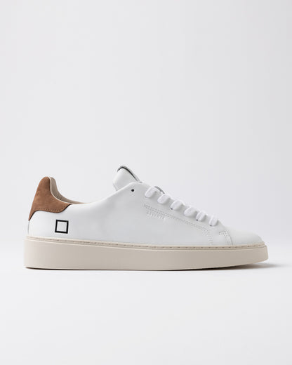 D.A.T.E. LEVANTE CALF WHITE-BROWN