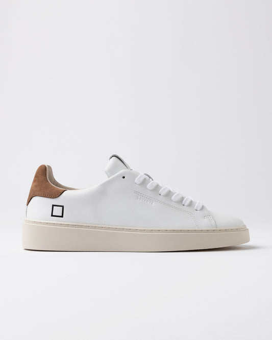 D.A.T.E. LEVANTE CALF WHITE-BROWN