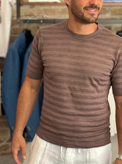 DESTEFANO INNER T-SHIRT COLOR TEAK